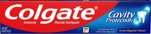 COLGATE Cavity Protection 'Great Regular Flavor' Anticavity Fluoride Toothpaste 113 gr